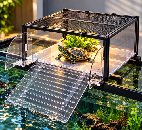 Xxl turtle terrapin basking - xxl,