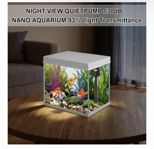 Small glass aquarium tank 28l - glass,
