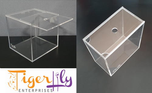 Small acrylic fish - fish, tank