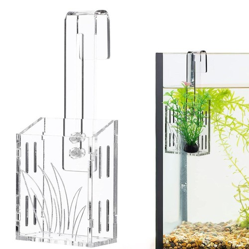 Acrylic fish tank plant - tank,