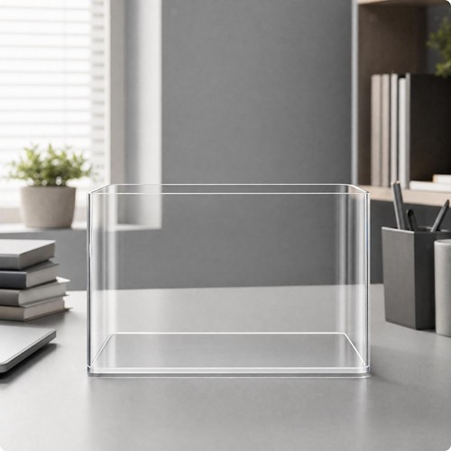Rectangular aquarium made - , of