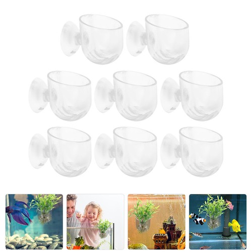 8pcs reusable acrylic fish - 8pcs,
