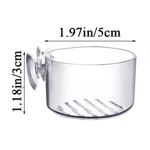 Acrylic aquarium plant cup - aquarium,
