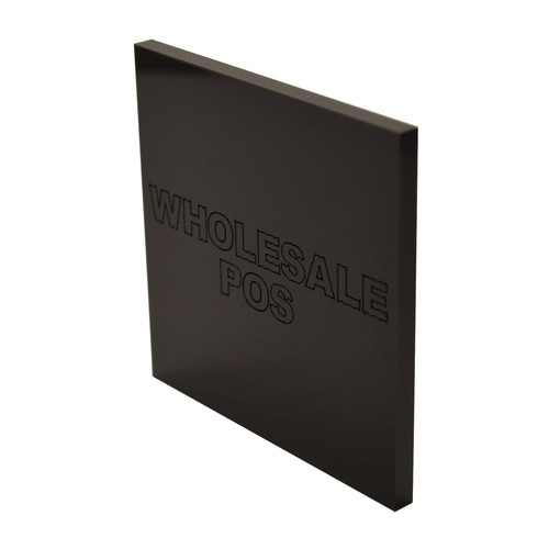 Black perspex acrylic - black, perspex®